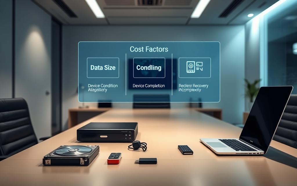 data recovery cost factors
