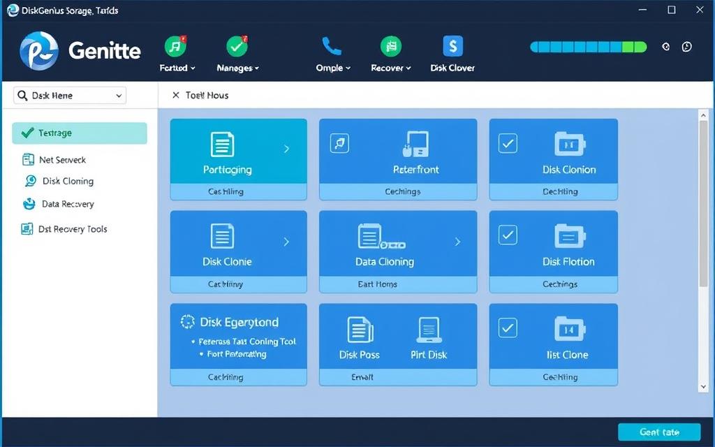 DiskGenius recovery software