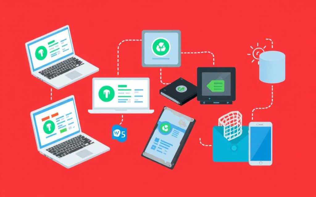 data recovery for different devices