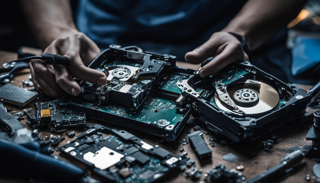 Data Recovery from Physical Damage